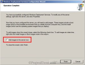 Installing And Configuring Windows Deployment Services